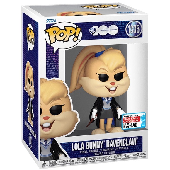 NYCC 2023 *OFFICIAL* FUNKO POP! LOLA BUNNY RAVENCLAW LOONEY TUNES / HARRY POTTER - Picture 1 of 4